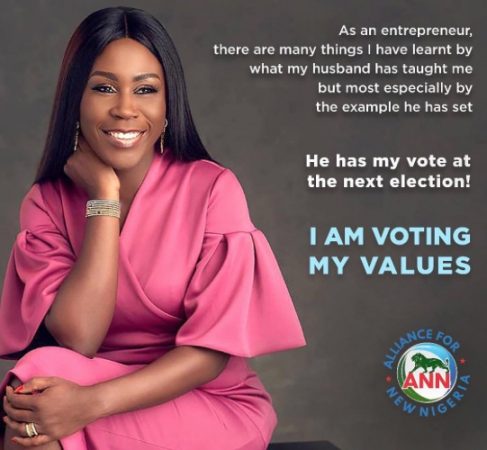 Read more about the article “You have my vote next election” – Tara Durotoye to Fela Durotoye