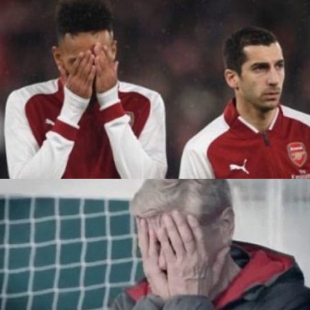You are currently viewing See how Arsenal sponsor SportPesa make jokes to mock Wenger, Aubameyang, Mkhitaryan