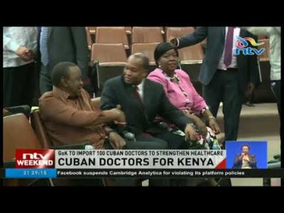 Read more about the article Kenya to import 100 doctors from Cuba 