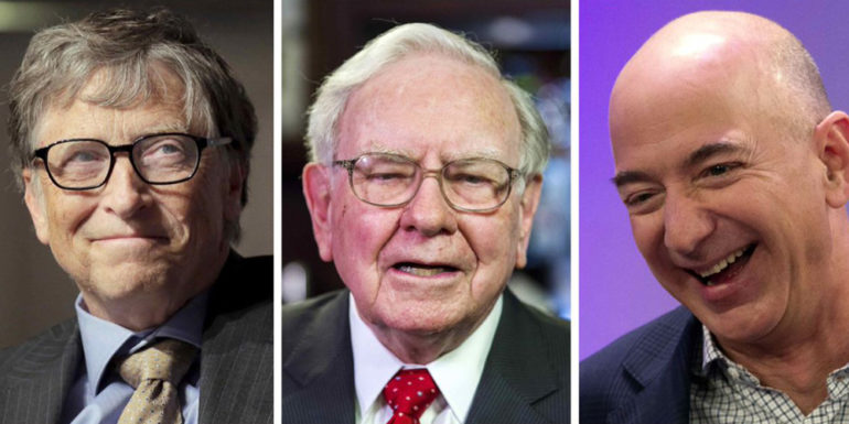 Read more about the article Bill Gates is now world 3rd richest person as Warren Buffet overtakes him with a 31% jump in wealth. Who is #1?