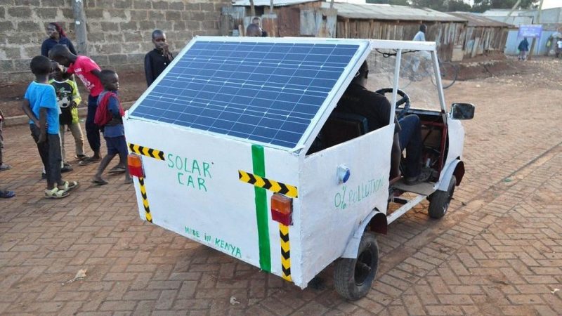 You are currently viewing Kenyan student develops solar-powered car [Photos]