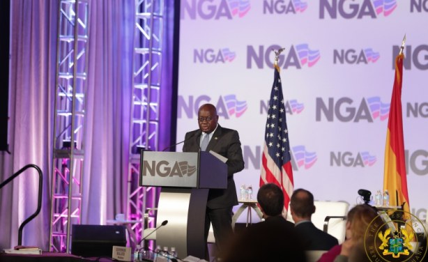 You are currently viewing VIDEO: President Akufo-Addo makes history in US; addresses National Governors Association in Washington DC